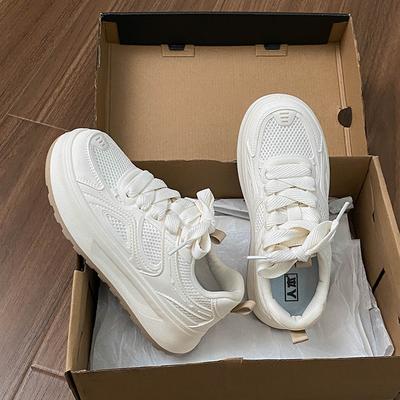 Сетка повседневная дышащая обувь для скейтборда женская обувь платформа новая универсальная летняя ins спортивная супермягкая