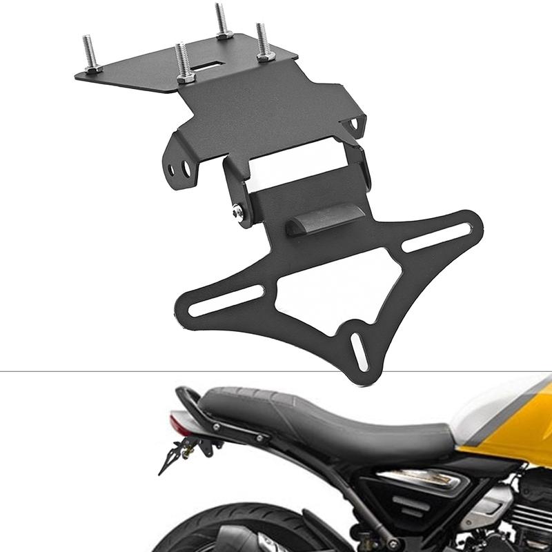 For Triumph Speed 400 Scrambeler 400X 2025 2024 2023 Folding License Plate Bracket Holder Rear Fender Eliminator Short Tail 25