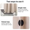 2Pairs Shower Curtain Magnets Strong Magnetic Rust-Proof Heavy-Duty Never Break or Fall Off Shower Curtain Holders