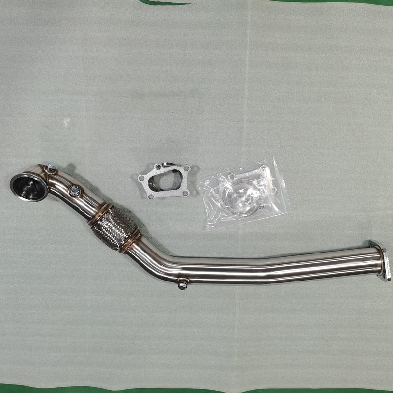 Выпускные даунпайпы из нержавеющей стали для 2006 - 2007 Mazda 6 Mazdaspeed 3" Турбо UNI-DP-008
