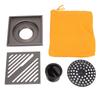 Square Shower Floor Drain Extra Thick Stainless Steel Bathroom Floor Drain for Home Kitchen