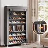Shoes Rack With Dustproof Cloth Non-Woven Fabric Shoe Stands Organizer Closet Home Shoes Storage Holder Shelfs