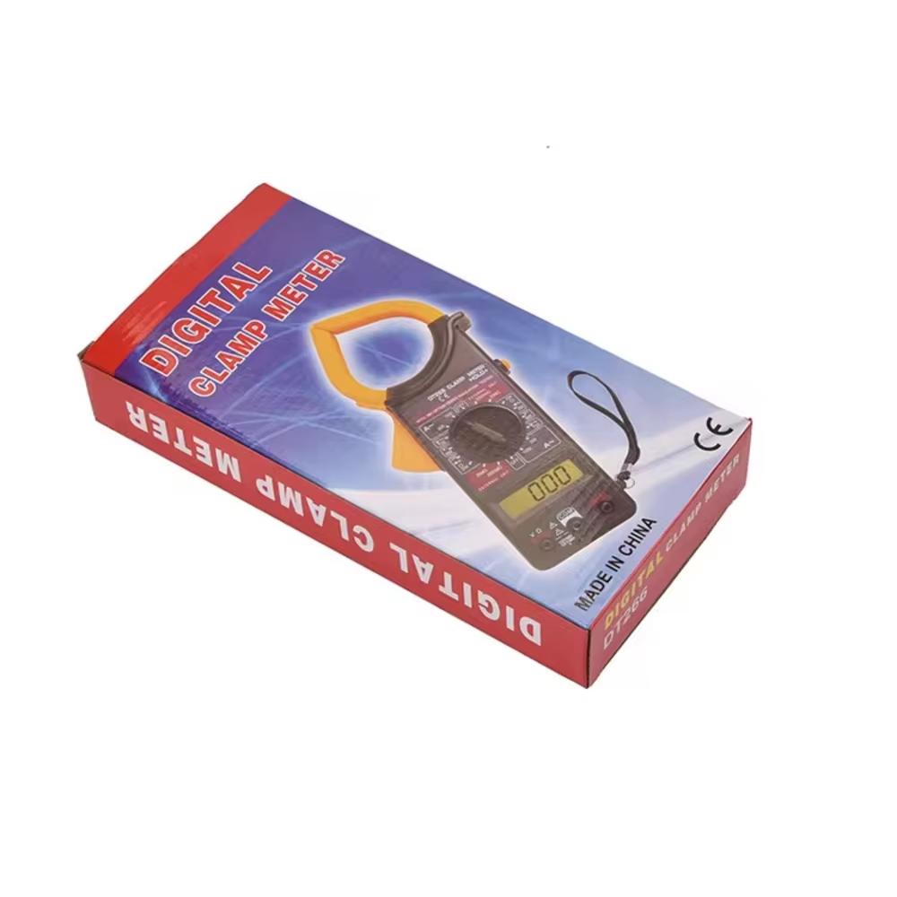 QHTITEC цифровой токоизмерительный мультиметр DT266 профессиональный токоизмерительный мультиметр переменного тока постоянного тока 1000 В тестер напряжения мультиметр токоизмерительные клещи амперметр