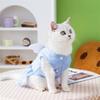 Adorable Cat Traction Skirt Breathable Puppy Princess Dress Cat Vest Harness  Pet Supplies