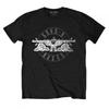 Guns N Roses Unisex Adult Diamante Logo T-Shirt