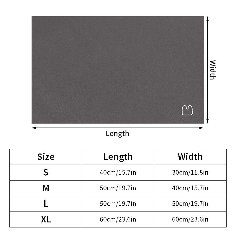 Чехол для стиральной машины от пыли, многоцелевой впитывающий защитный коврик, кухонный сливной коврик, нескользящий чехол для микроволновой печи в ванной