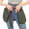 Gardening Fanny Pack with Zipper And Adjustable Strap Portable Multi-Pocket Tool Bag Outdoor Activities Camping Fishing Waist Bag