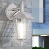Outdoor Wall Lamp - vidaXL - Stainless Steel - Grey - Matte Finish - IP44