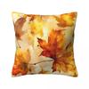 Autumn Maple Leaves Pillow Case Vintage Pillow Cover Soft Custom Diy Cushion Cover Pillowcases For Living Room Chair