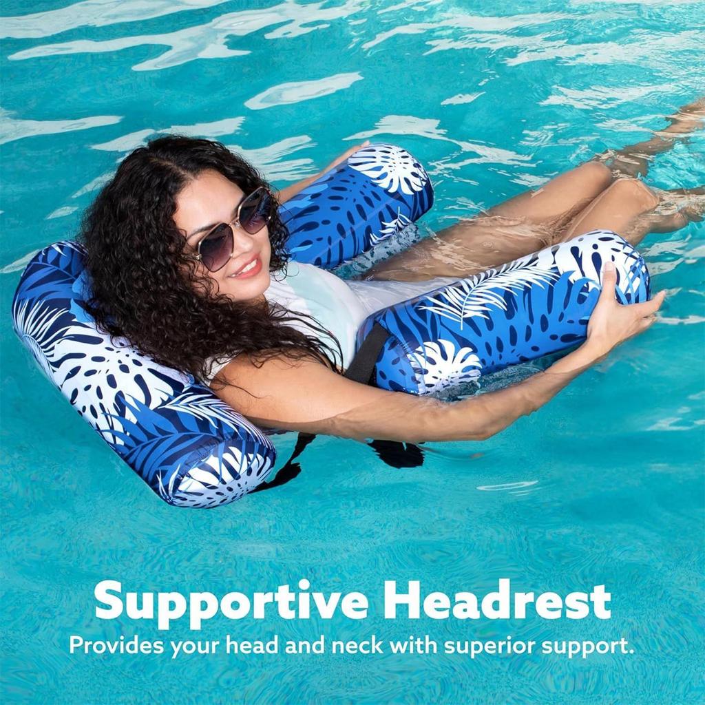 Летний надувной бассейн, плавающий шезлонг, стул, водяные матрасы, гамак, герметичный плавучий шезлонг с подлокотниками и спинкой, аксессуары