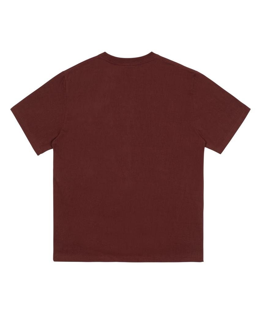 THE COLDEST MOMENT Tcm Checker T (Burgundy)