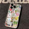 Bad Bunny Art Stickers Phone Case For iPhone 17e 17 16e 16 15 14 13 12 11 Mini Air Pro Max X XR XSMax 7 Plus Transparent Soft