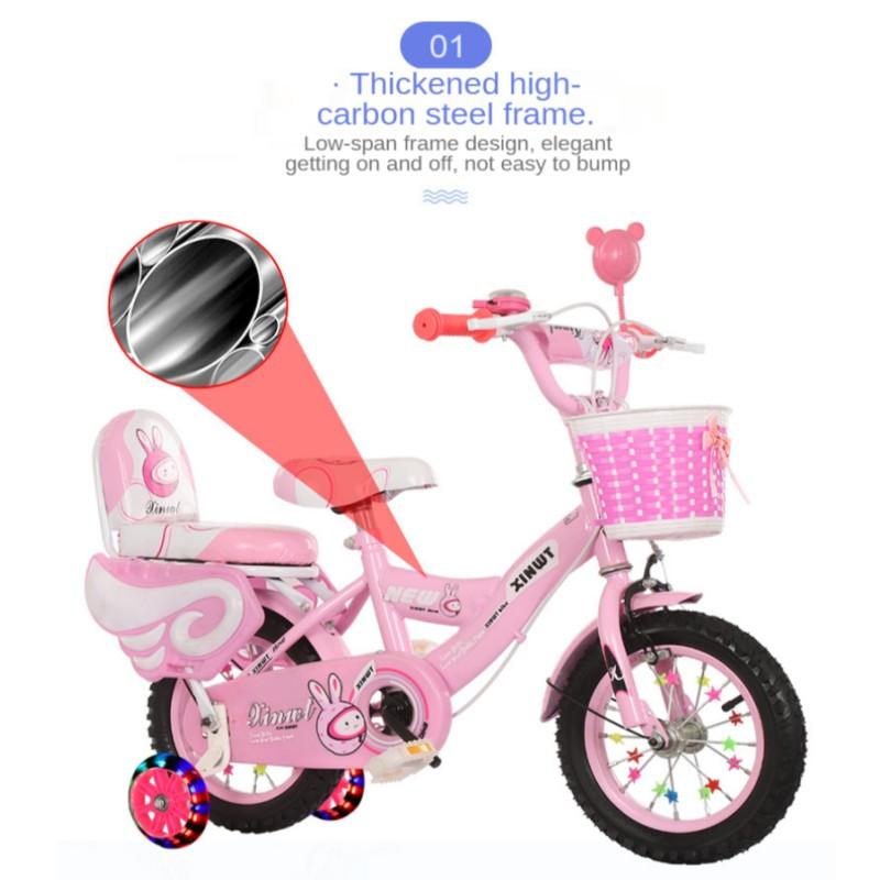 Детский велосипед, модный велосипед, подарок для мальчиков и девочек в возрасте от 3-4 до 7 лет