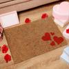 Дверной коврик на День святого Валентина, передняя дверь, уличный приветственный коврик, забавный дверной коврик, домашний нескользящий коврик, украшение