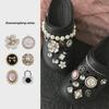 Shoe Accessories: Special-Shaped Pearl Rhinestones & Detachable DIY Buckles