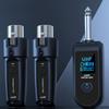 XLR Передатчик и Приемник Перезаряжаемые Микрофоны Проводная в Беспроводную Систему для Аудиомикшера Динамический Микрофон Электрогитара Бас