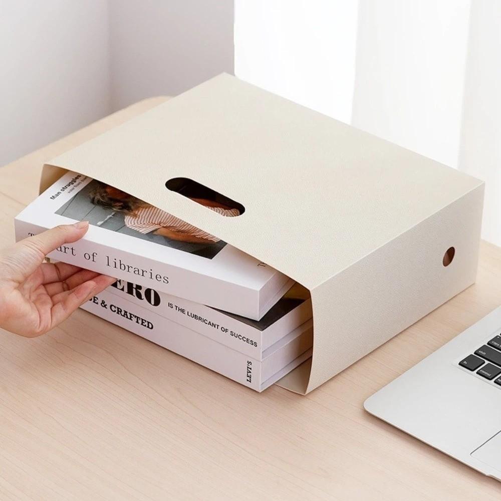 Multi-functional Desktop Organizer Vertical Books Storage Rack New File Storage Box  Office Use