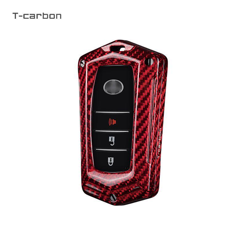 Карбоновая крышка ключа T-Carbon для Toyota Highlander, RAV4, Crown и Camry