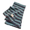 Small Fresh Literary And Artistic Color Matching Wool Knitted Scarf Medium And Long Shawl Scarf Versatile Warm For Women