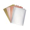 Metallic Matt Effect Paper - Basics, A4, 21x29.7cm, 250g/m², 4 Colors 8 Sheets