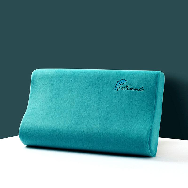 Латексная зимняя термонаволочка Детская бархатная стираная детская наволочка с эффектом памяти Вышитая однотонная плюшевая наволочка