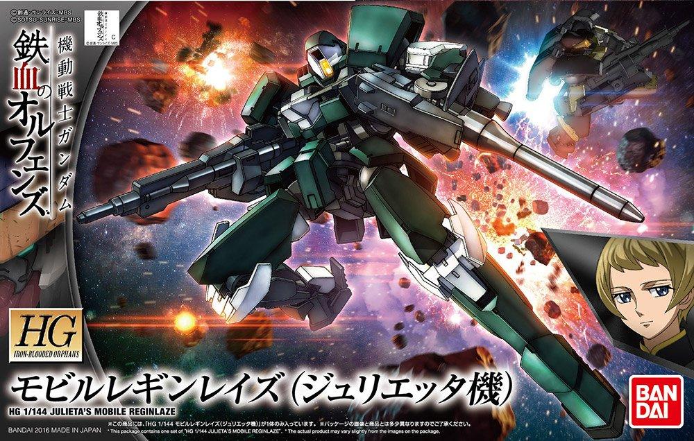 HG Mobile Suit Gundam Orphans Mobile Reginrayz Scale Plastic Model Iron-Blooded (Julieta Version) 1/144 Color-coded