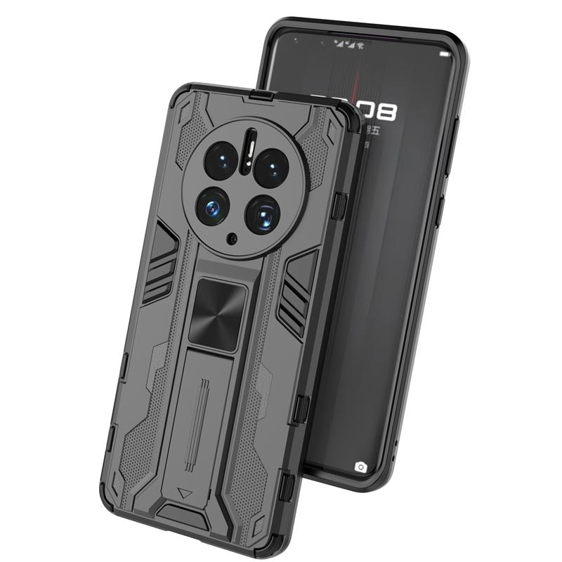 Для Huawei Mate 50 Pro чехол противоударный бампер защитный чехол для телефона для Mate 50 Mate50Pro автомобильный магнитный держатель-подставка задняя крышка