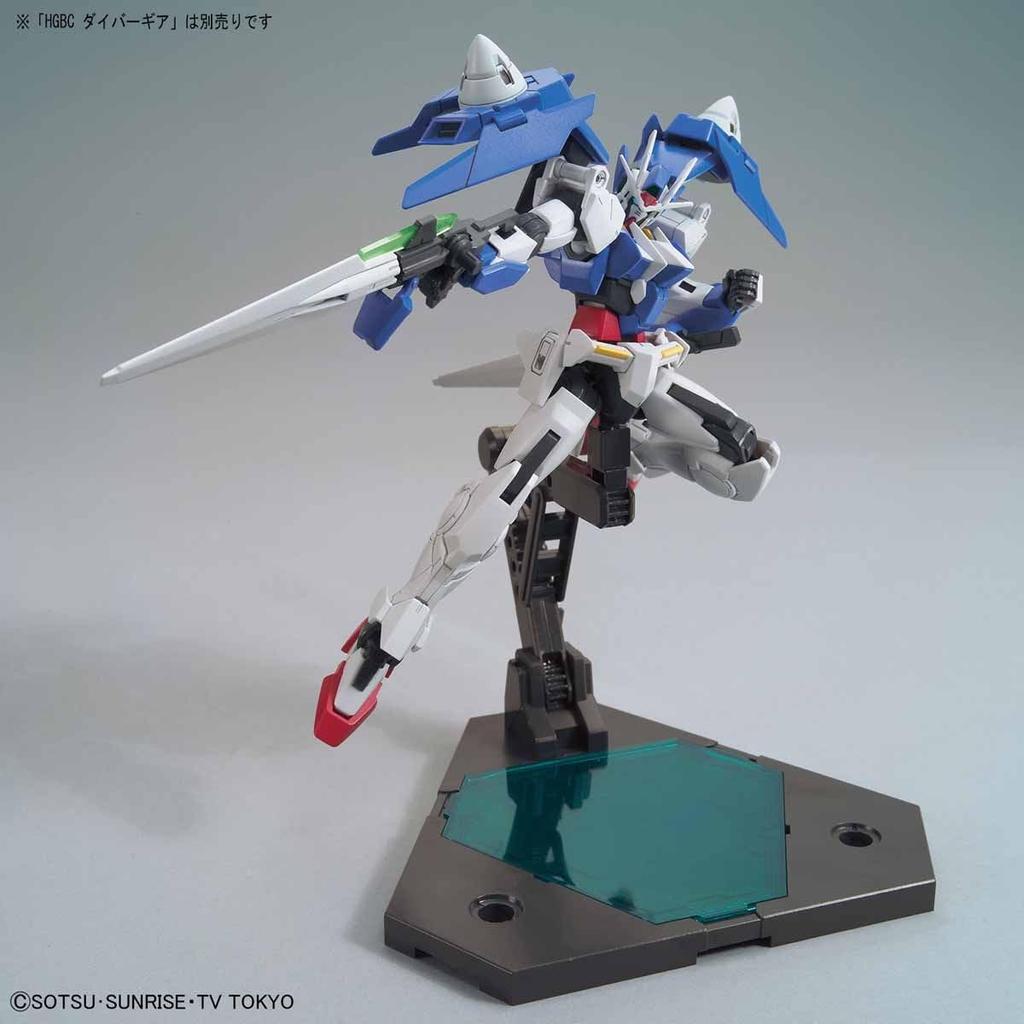 BANDAI SPIRITS HGBD Gundam Build Divers Gundam 00 Diver масштабная пластиковая модель 1/144 с цветовой кодировкой