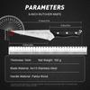 Stainless Steel Butcher Knife Kitchen Boning Knife Meat Cleaver Fishing Knife Barbecue Cutter