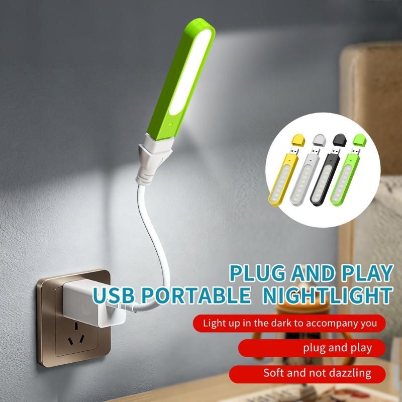 USB Лампа для чтения Гибкий Мини-светильник для ноутбука Регулируемый Свет для чтения Светодиодный светильник Лампа для чтения ноутбука Дом Офис