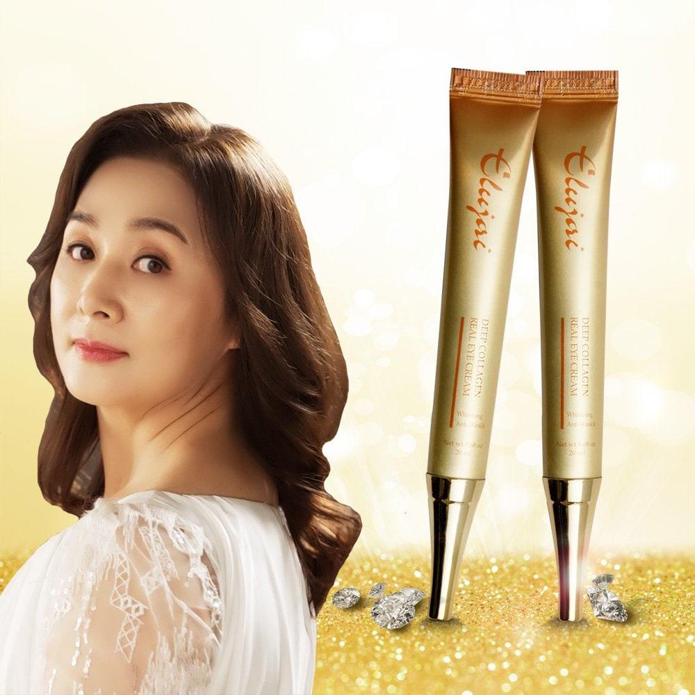 Крем для кожи вокруг глаз ELUJAI Deep Collagen Real 20 мл 10 шт.