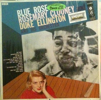 LP Пластинка РОЗМАРИ КЛУНИ И ДЮК ЭЛЛИНГТОН И - Голубая Роза EN13085 Encore, Columbi US Джаз Б/У