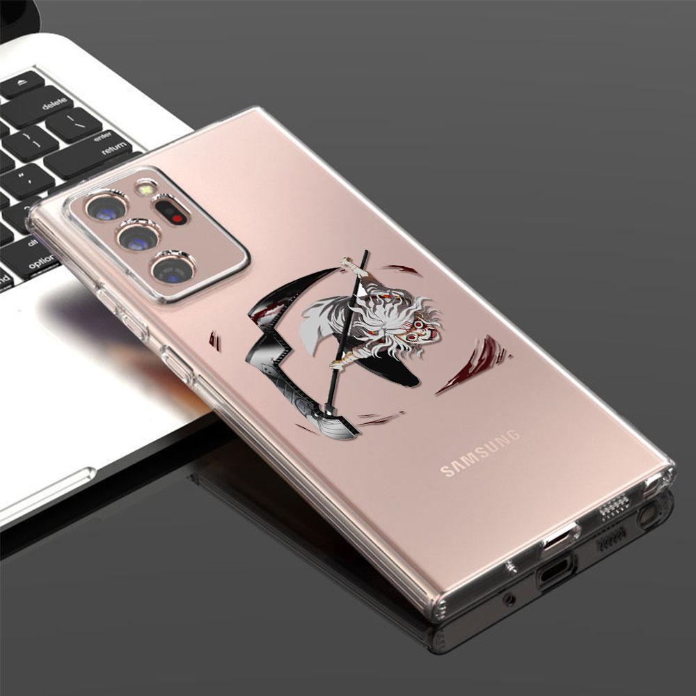 Прозрачный чехол с изображением аниме «Токийский гуль» для Samsung Galaxy Note 10 Lite 20 Ultra 9 8 S21 Plus S20 FE S10 S9 S8, силиконовый чехол для телефона