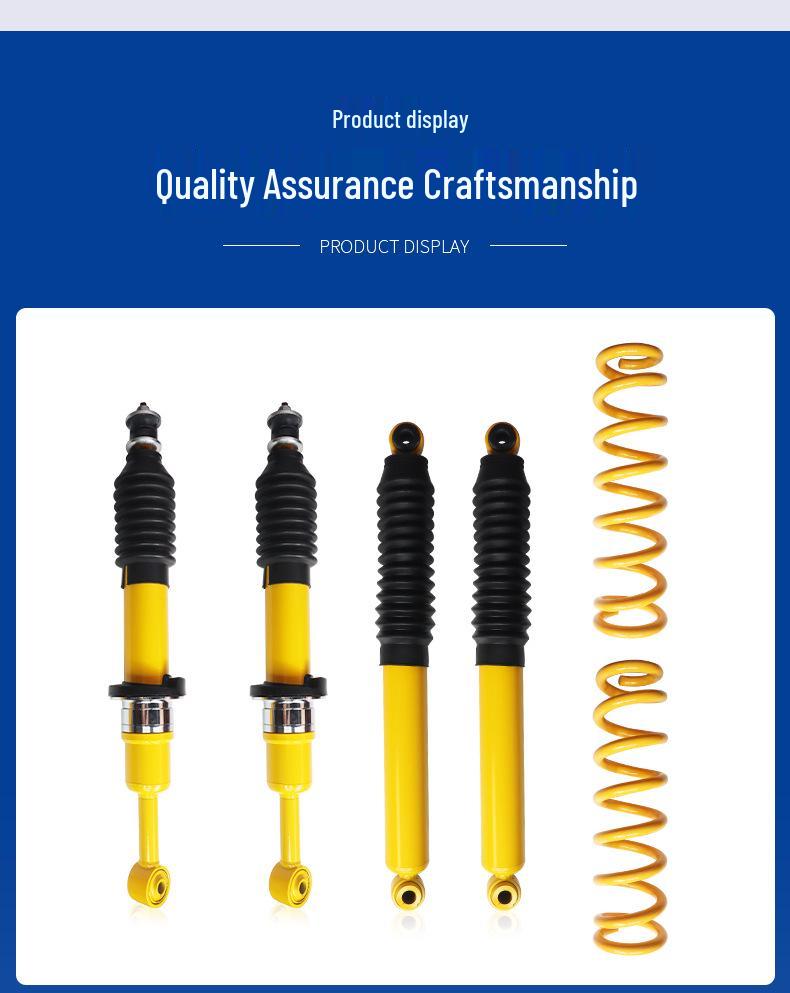 Ford Ranger T6/T7 Yellow Spring Shock Absorber Lift Kit