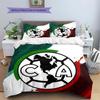 Club America Pattern Bedding,Quilt Set Quilt Cover Pillowcase Home Birthday Gift(1 * duvet cover + 2 * pillowcase, without core)