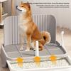 Anti-stepping on Shit Dog Urine Pot Splash-proof Dog Potty New Dog Toilet  Small and Medium Dogs