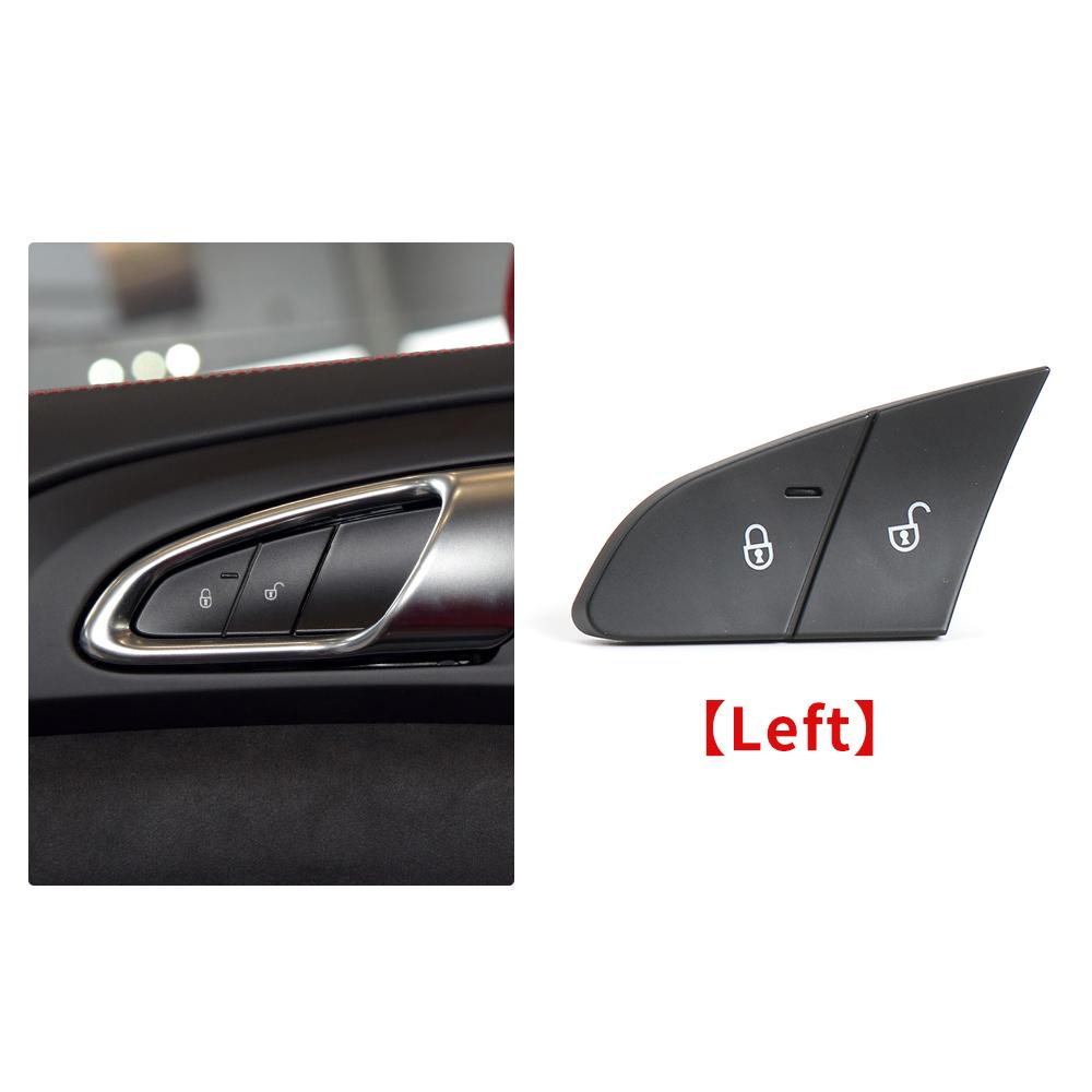 Кнопка переключателя замка передней двери автомобиля Уровень центрального замка Кнопка переключателя замка Замена для Porsche Cayenne Panamera S GTS