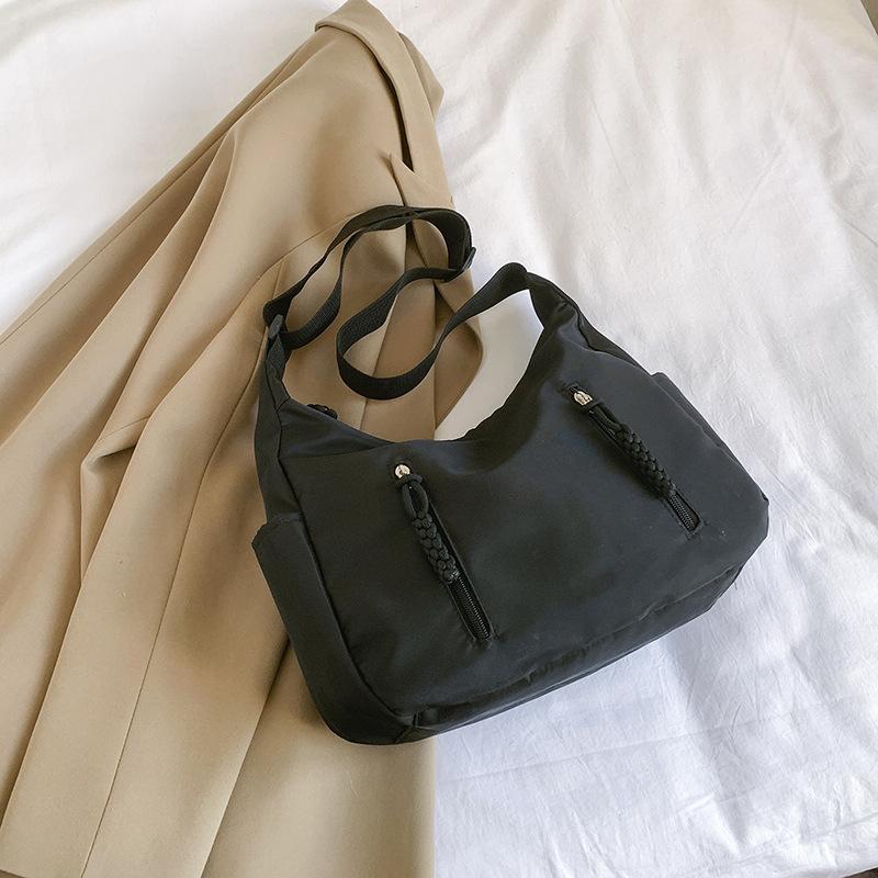 2024 летняя повседневная сумка-мессенджер большой вместимости, новая модная персонализированная трендовая сумка через плечо для поездок на работу