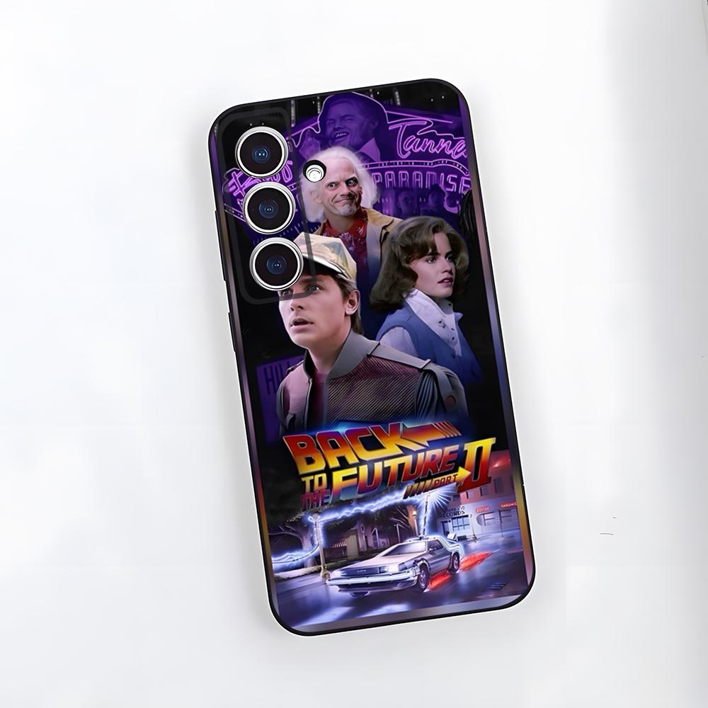 Горячий чехол для телефона из фильма «Назад в будущее» для Samsung S26 S25 Plus S20 S20 Plus S22 Ultra S23 FE S21 Plus S21 Ultra Мягкая крышка