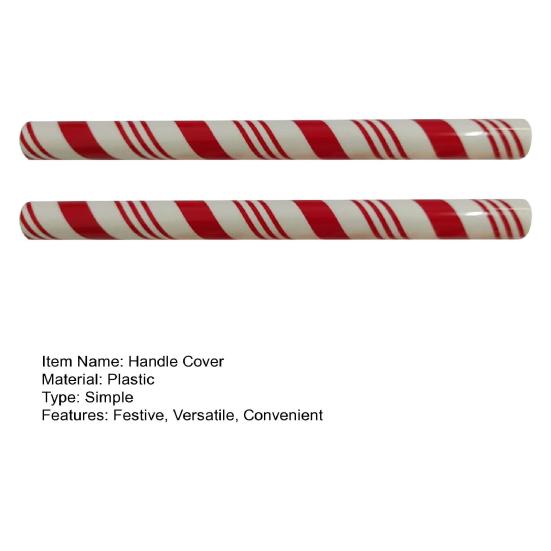 Красные мятные палочки Декор ручек Накладки-защелки на ручки шкафов для праздничного обновления кухни и ванной без инструментов