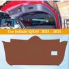 Для Infiniti QX60 QX50 QX55 Автомобильный Багажник Дверь Противоударная Накладка Задняя Дверь Защита от Царапин Коврик Защитный Коврик Багажника Внутренние Аксессуары