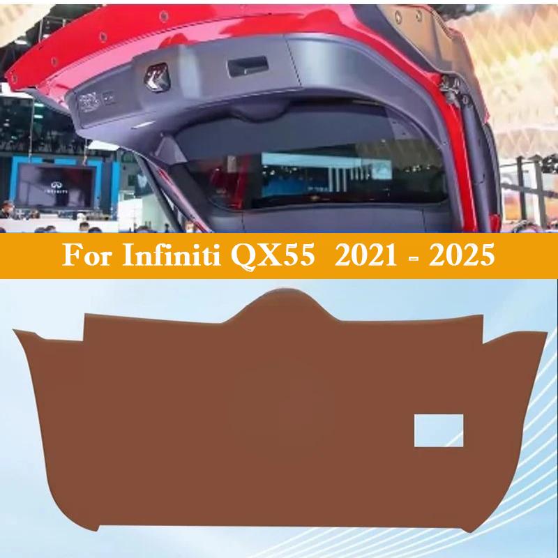 Для Infiniti QX60 QX50 QX55 Автомобильный Багажник Дверь Противоударная Накладка Задняя Дверь Защита от Царапин Коврик Защитный Коврик Багажника Внутренние Аксессуары