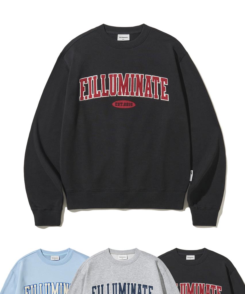 FILLUMINATE Oversized Arch Logo Sweatshirt - 3 Colors