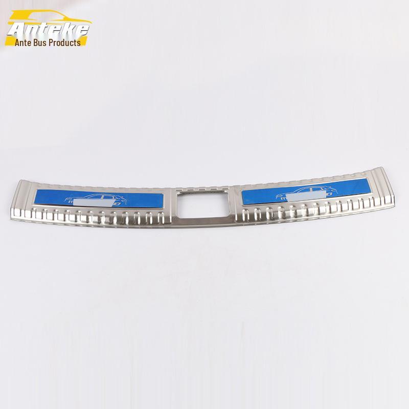 Stainless Steel Rear Guard Plate for D60 Tailgate Trunk: Decorative Sequin Accessories