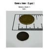 10/20 шт. 15x1 мм и 6x1 мм Ультратонкие магниты - Большие и Маленькие Тонкие Диски для Невидимого Крепления