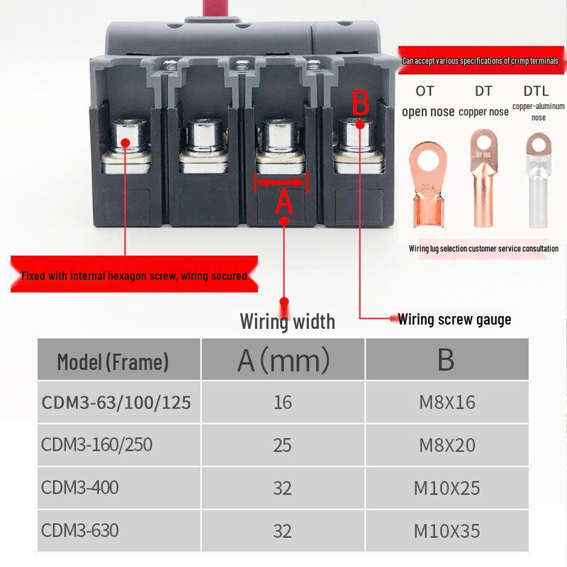Автоматический выключатель Delixi CDM3S-1250F/4300 1000A 1250A 3-фазный 4P Электрический воздушный выключатель