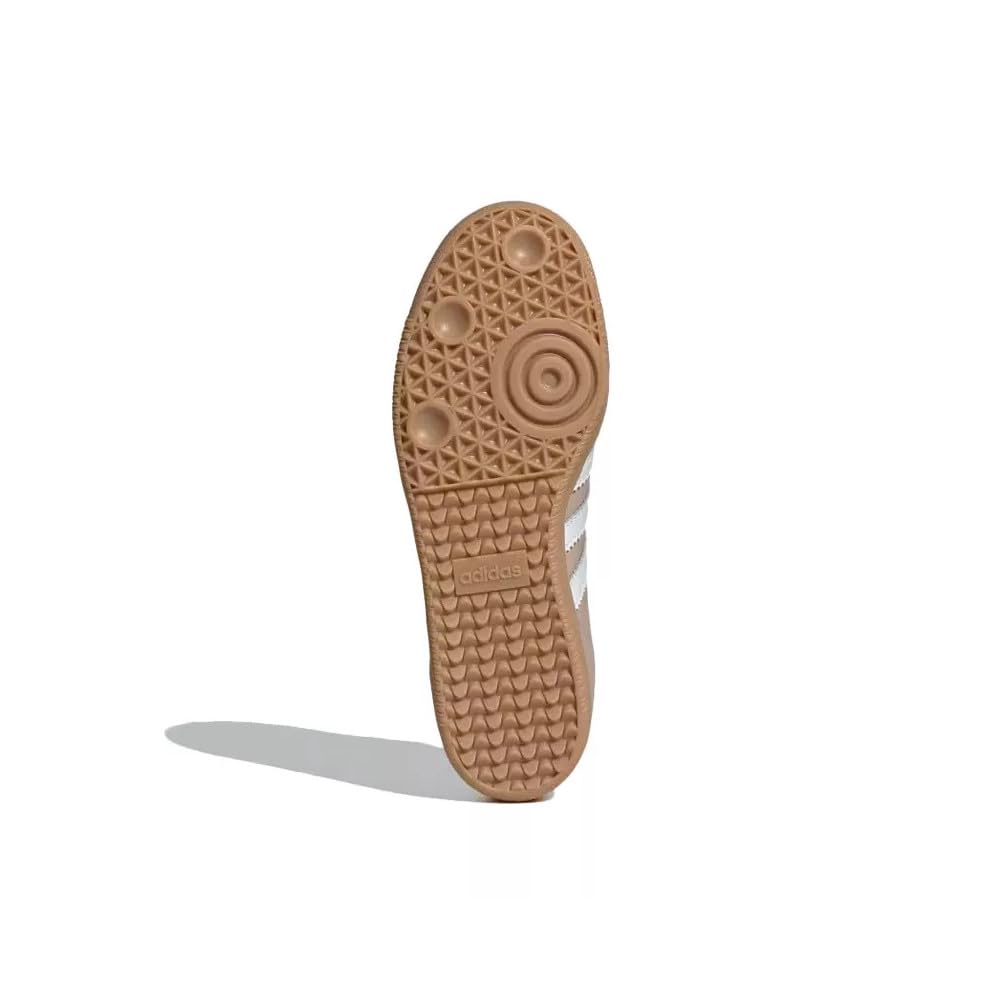 Adidas Originals SAMBA OG W Кожаные Кроссовки Серо-коричневый Размер и IE6523, Бежевый, 26.5см, Мужские Женские [IE6523]