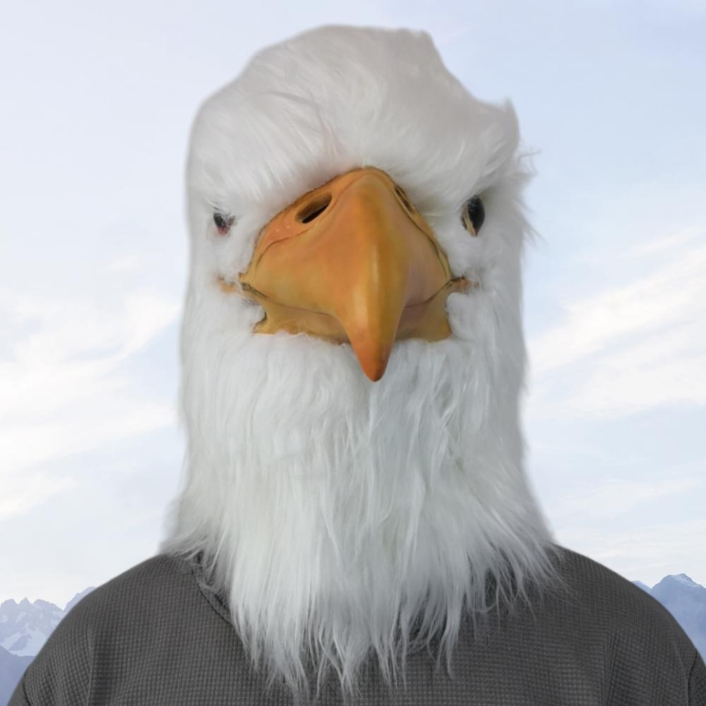 Новая маска ястреба, головной убор с птицей и орлом, костюм на Хэллоуин, реквизит для косплея, маски орла, карнавальный фестиваль, наряд для вечеринки, реквизит