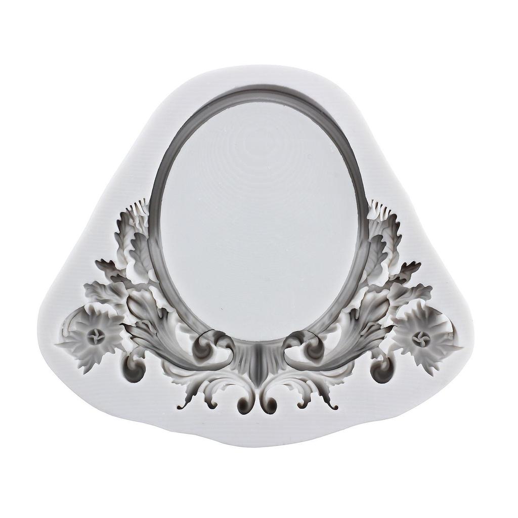 Picture Frame Silicone Molds Photo Frame Fondant Mold Cake Decorating Tools Cupcake Topper Candy Resin Clay Chocolate Gumpaste Mold