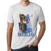 Men’s Vintage Tee Shirt Graphic T Shirt Bratislava Lifestyle Vintage White